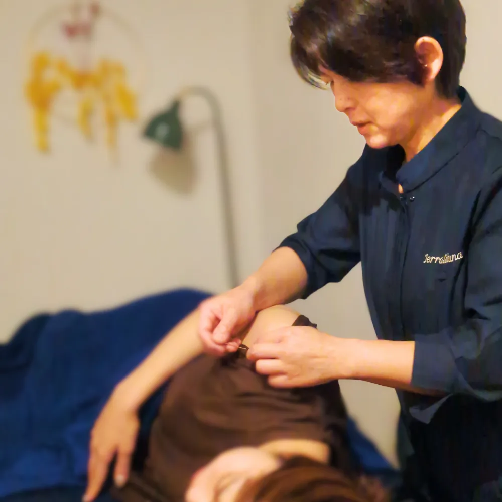 鍼灸施術